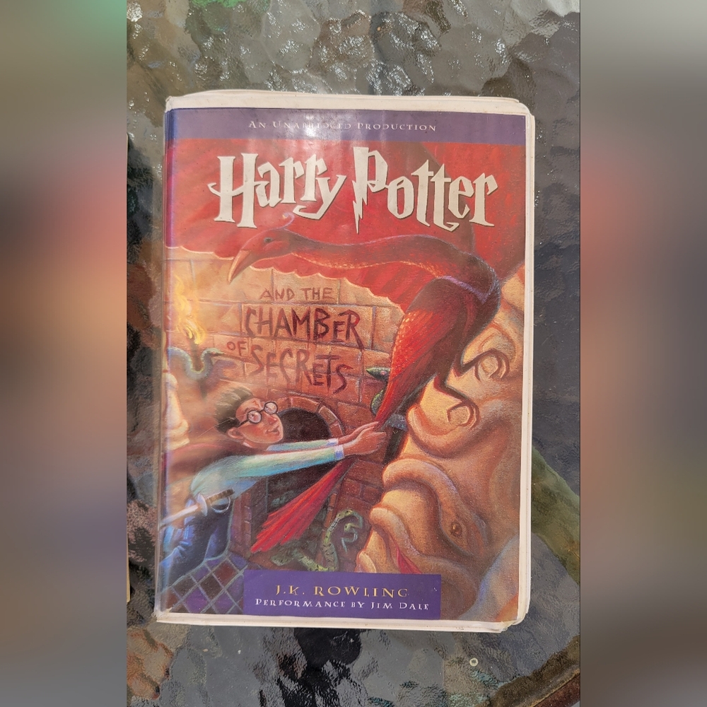 Ex-library Audiobook Unabridged Cassette Tapes Book 2 Of Harry Potter Series